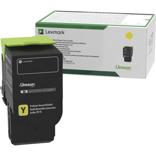 Lexmark C231HY0 Cartucho de Tóner Láser Original Lexmark Unison de Alto Rendimiento - Amarillo - 1 Pieza