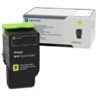 Lexmark 78C0U40 Cartucho de Tóner Láser Original Lexmark Unison Ultra Alto Rendimiento - Paquete Amarillo