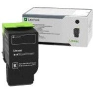 Lexmark 78C0U10 Cartucho de Tóner Láser Original Lexmark Unison de Rendimiento Ultra Alto - Paquete Negro
