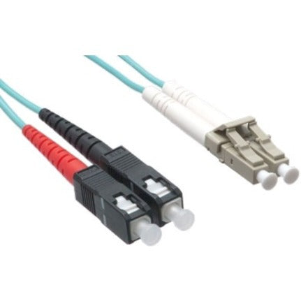 Axiom AXG94403 LC/SC Multimode Duplex OM4 50/125 Cable de fibra óptica 5m - Compatible con TAA