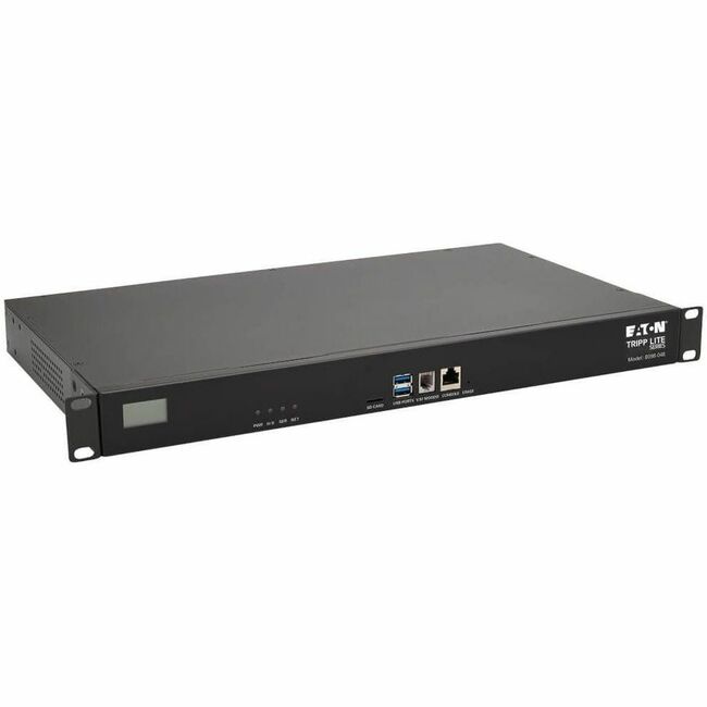 Eaton B098-048 Tripp Lite by Eaton Servidor de Consola de 48 Puertos Puertos USB (2) - NIC Dual GbE Flash 16 Gb Tarjeta SD Escritorio/Rack 1U TAA
