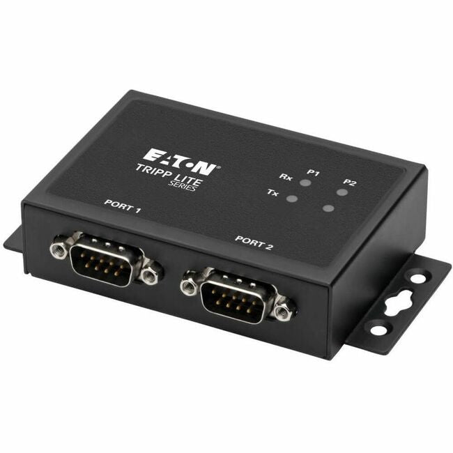 Eaton U208-002-IND Tripp Lite Series Adaptador USB a Serial RS-422/RS-485 de 2 Puertos FTDI con Retención COM (USB-B a DB9 H/M)