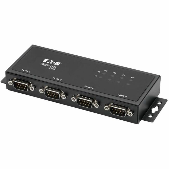 Eaton U208-004-IND Tripp Lite Series Adaptador USB a Serial FTDI RS-422/RS-485 de 4 Puertos con Retención de COM (USB-B a DB9 H/M)
