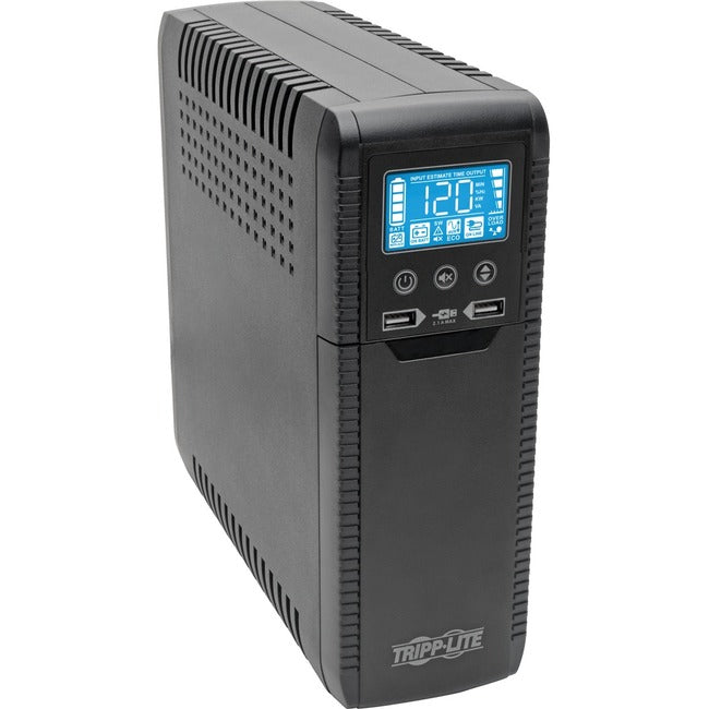 Eaton ECO1000LCD Tripp Lite by Eaton UPS Line-Interactive UPS con USB y 8 Salidas - 120V 1000VA 600W 50/60 Hz AVR ECO Series