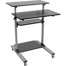 Eaton WWSSRC Carrito de TV/Monitor de Escritorio Rodante de la Serie Eaton Tripp Lite - Altura Ajustable
