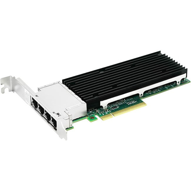 Axiom PCIE34RJ4510-AX 10Gbs Quad Port RJ45 PCIe 3.0 x8 NIC Card - PCIE34RJ4510-AX