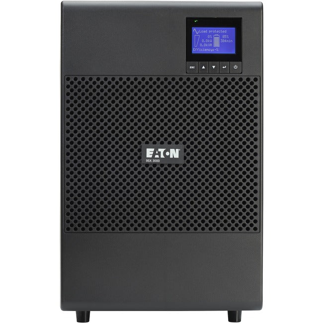 Eaton 9SX3000 9SX 3000VA 2700W 120V Online Double-Conversion UPS - 4 NEMA 5-20R, 1 L5-30R Outlets, Cybersecure Network Card Option, Extended Run, Tower