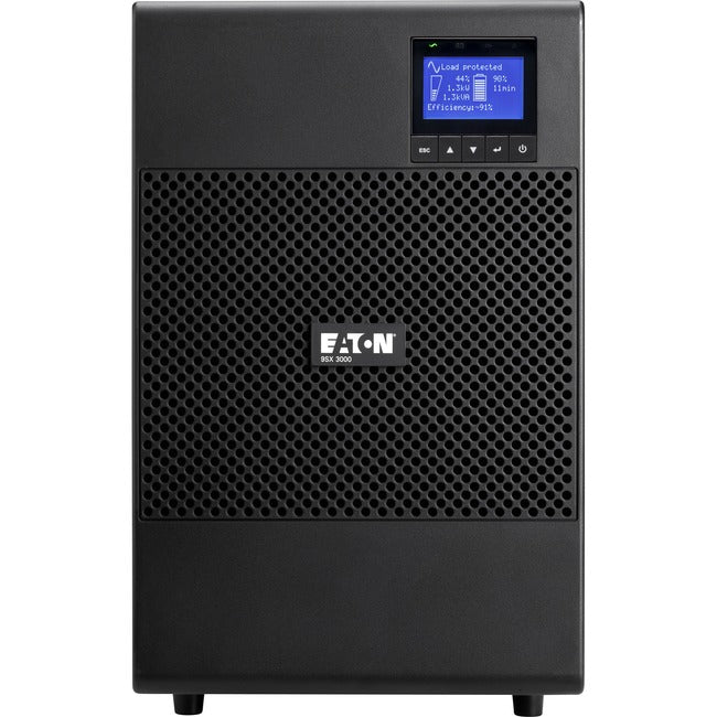 Eaton 9SX3000GL 9SX 3000VA 2700W 208V UPS de Conversión Doble en Línea - 2 Contactos NEMA 6-20R, 1 L6-30R, 2 Contactos L6-20R, Opción de Tarjeta de Red Cibersegura, Tiempo de Ejecución Extendido, Torre