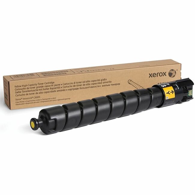 Xerox 106R04048 Genuine Xerox&reg; VersaLink&reg; C8000 Color Printer, C8000W Color Printer, Yellow High capacity Toner Cartridge (16500 Pages) - 106R04048