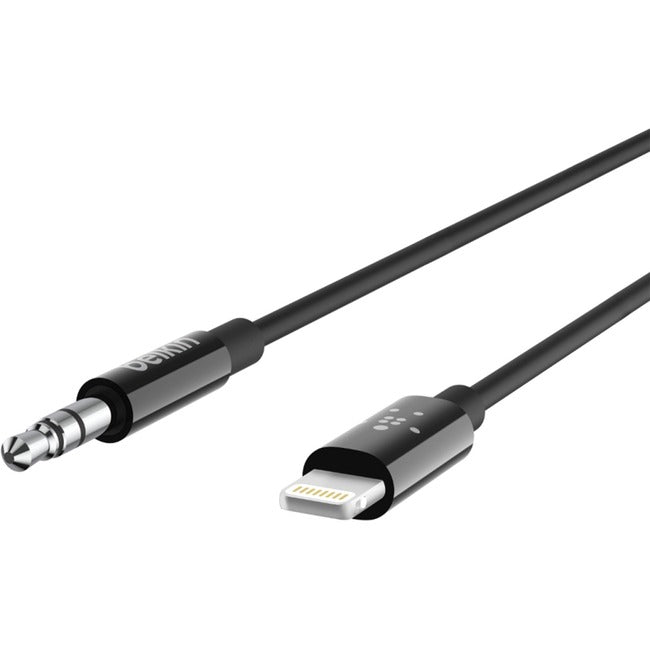Belkin International INC AV10172BT03-BLK Belkin Cable de Audio 3.5 mm con Conector Lightning
