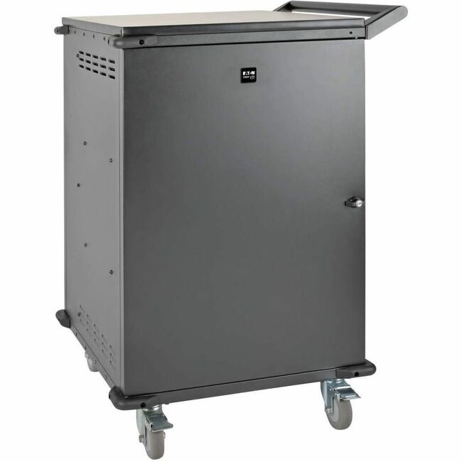Eaton CSC45AC Carrito Móvil de Carga AC Tripp Lite by Eaton para 45 Dispositivos - Laptops y Chromebooks 120V NEMA 5-15P Cable de 10 ft. (3.05 m) Negro