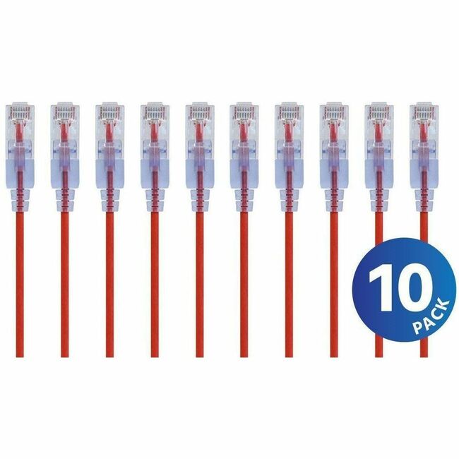 Monoprice, Inc. 33270 Cable de Red Monoprice SlimRun Patch UTP Categoría 6a
