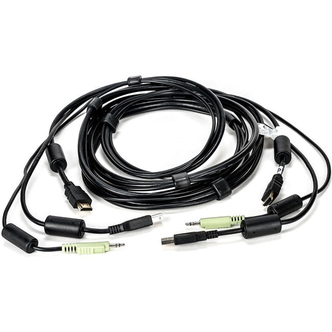 Vertiv CBL0111 Avocent Cable USB de Teclado y Ratón, HDMI y Audio, 10 ft para Conmutadores Vertiv Avocent Series SV y SC