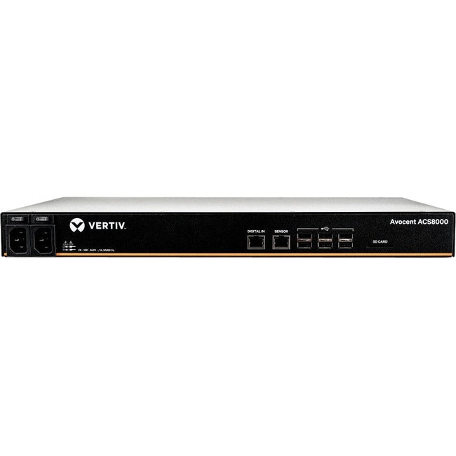 Vertiv ACS8016DAC-400 Avocent ACS8000 Consola Serial - Servidor de Consola de 16 puertos | Dual AC