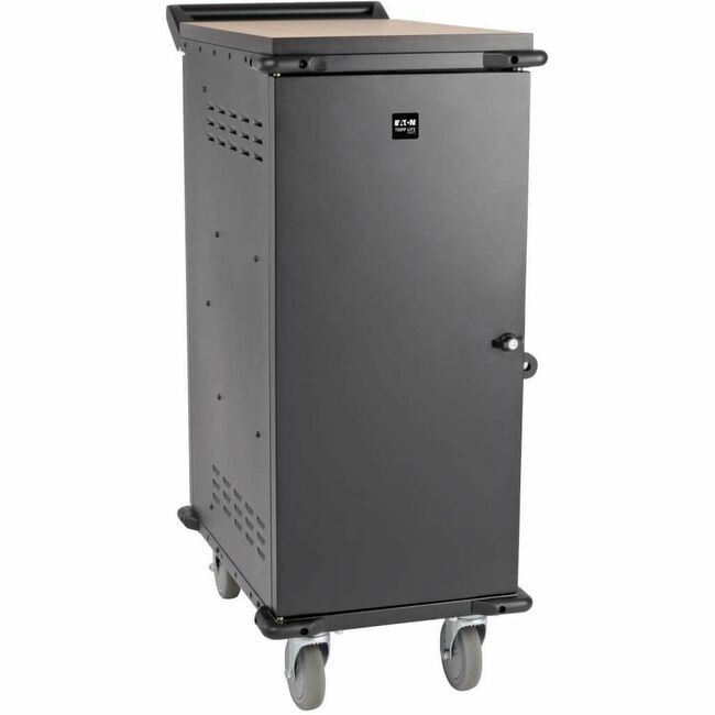 Eaton CSC27AC Carrito de Carga AC para 27 Dispositivos de la Serie Eaton Tripp Lite para Laptops y Chromebooks - 120V, NEMA 5-15P, Cable de 10 ft. (3.05 m), Negro