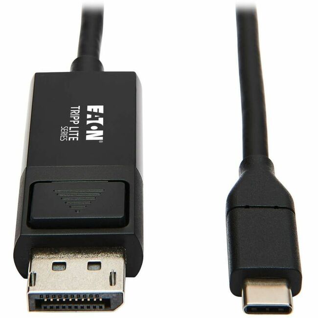 Eaton U444-006-DP-BE Cable Adaptador Eaton Tripp Lite Series USB-C a DisplayPort (M/M), 4K 60 Hz, HDR, Conector DP con Bloqueo, 6 ft. (1.8 m)