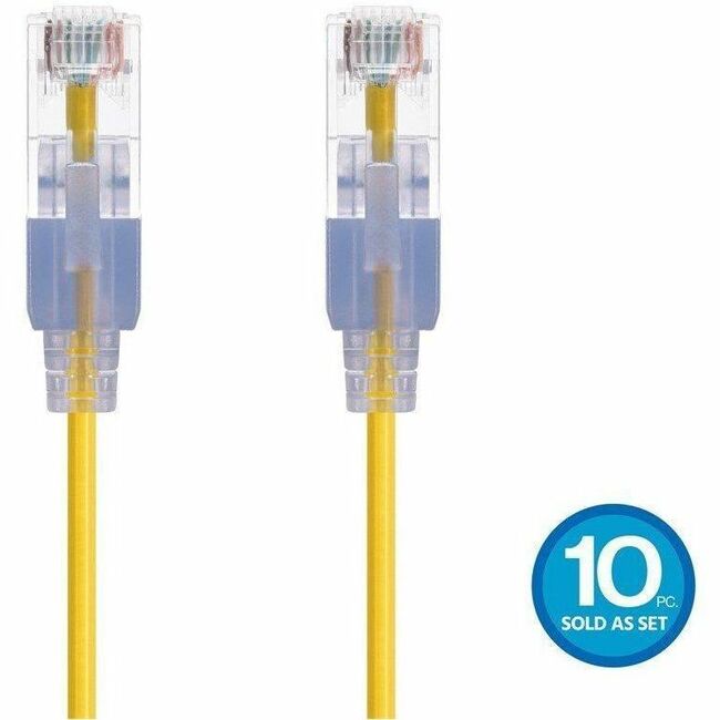 Monoprice, Inc. 16327 Cable de Red Monoprice SlimRun Patch UTP Categoría 6a