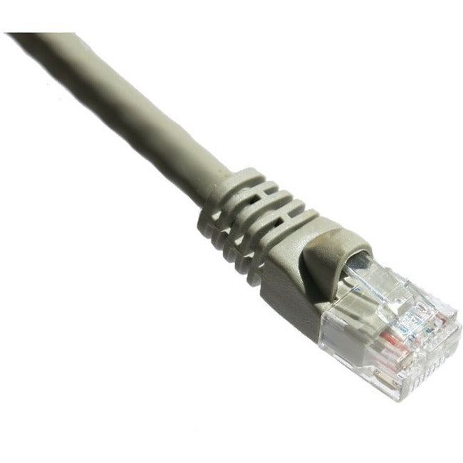 Axiom AXG99231 14FT CAT6A 650mhz Cable de Conexión con Bota Moldeada (Gris) - Compatible TAA