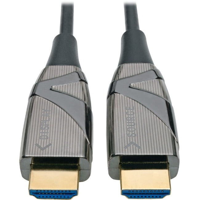 Eaton P568-50M-FBR Tripp Lite Series Cable de Fibra Óptica HDMI 4K Activo (AOC) - 4K 60 Hz, HDR, 4:4:4 (M/M), 50 m
