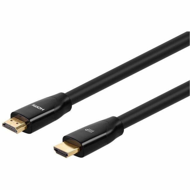 Monoprice, Inc. 32991 Cable HDMI Premium de Alta Velocidad Certificado 4K Monoprice - 4K60Hz, 18Gbps, HDR, 30ft, Negro