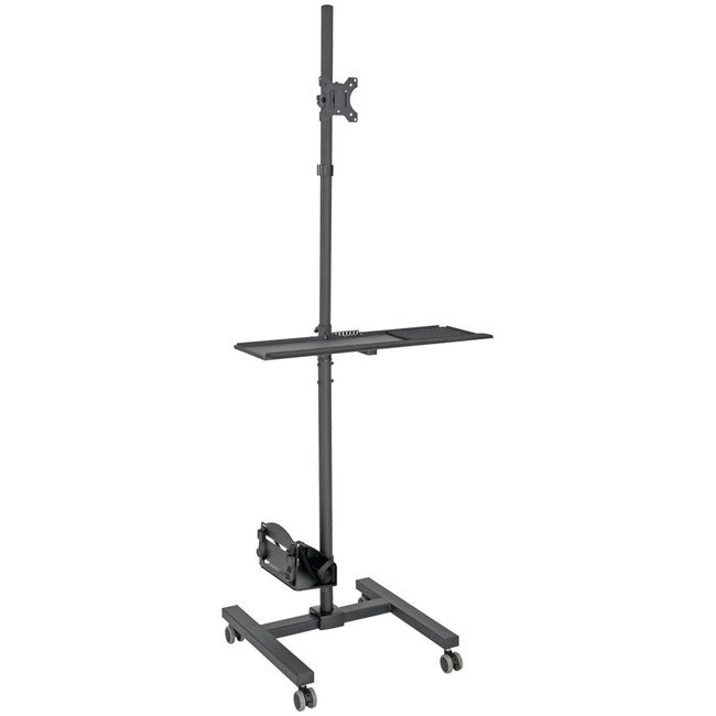 Eaton DMCS1732S Estación de Trabajo Móvil Tripp Lite by Eaton con Soporte para Monitor - Para Pantallas de 17" a 32" Altura Ajustable