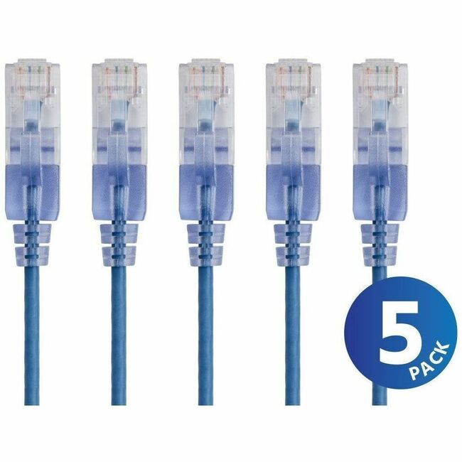 Monoprice, Inc. 33188 Cable de Red Monoprice SlimRun Patch UTP Categoría 6a