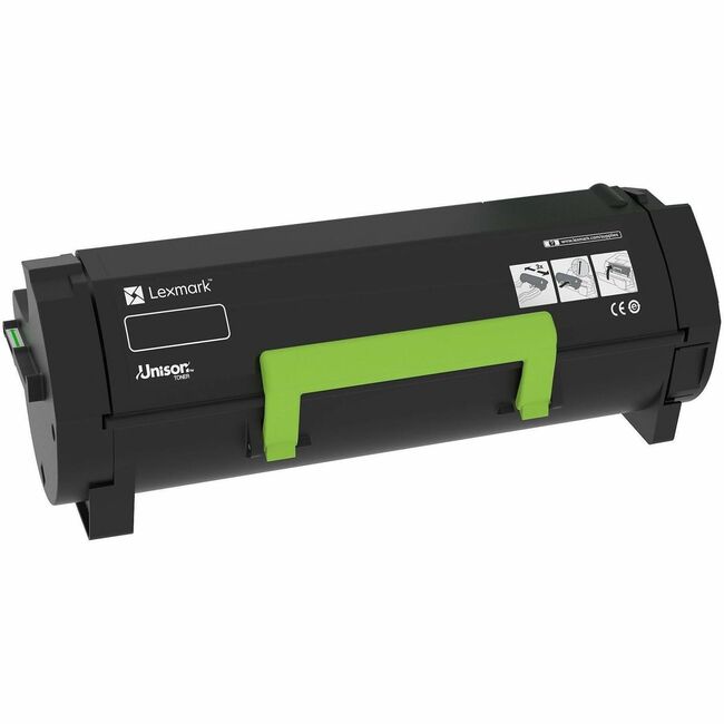 Lexmark 58D0H0G Cartucho de Tóner Láser Original Lexmark Unison de Alto Rendimiento - Paquete Negro