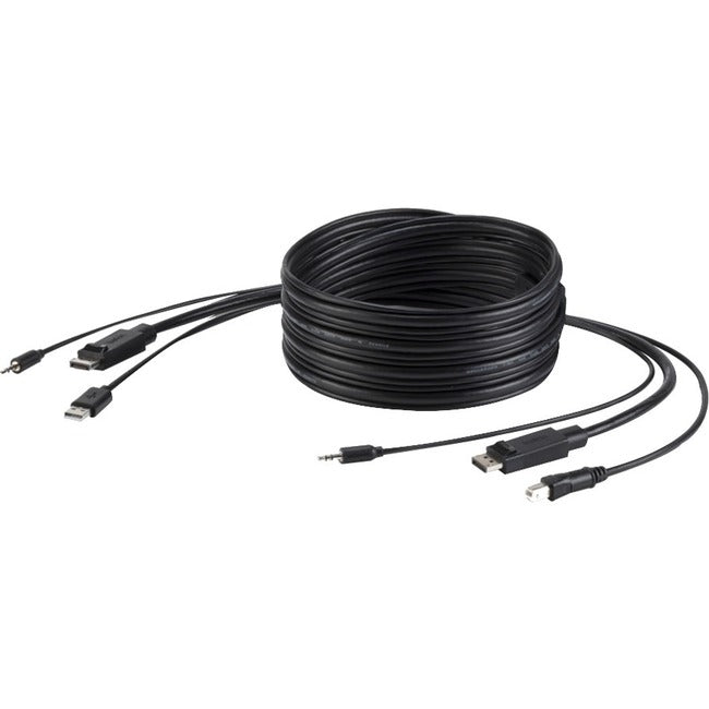 Belkin International INC F1D9019B06T Belkin TAA DP/USB/AUD SKVM CBL, DP M/M; USB A/B, 6'