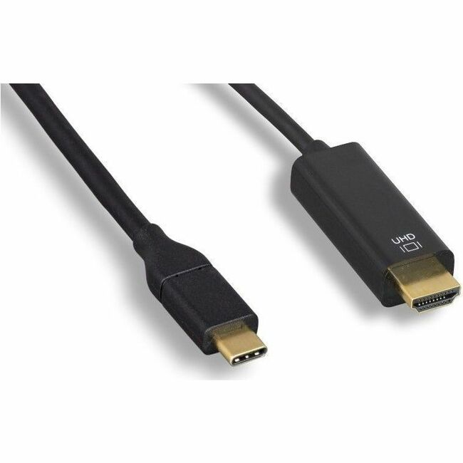 Axiom USBCMHDMIMK06-AX USB-C Male to HDMI Male Adapter Cable - Black - 6ft