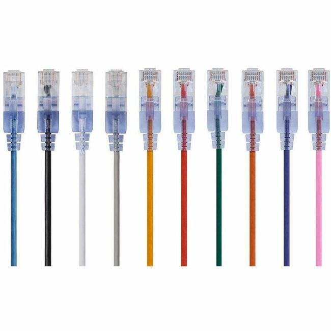 Monoprice, Inc. 29480 Cable de Red Monoprice SlimRun Patch UTP Categoría 6a