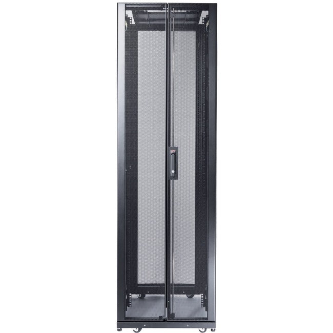 APC BY Schneider Electric AR3300X717 Dell APC NetShelter SX, Server Rack Enclosure, 42U, Black, 1991H x 600W x 1200D mm