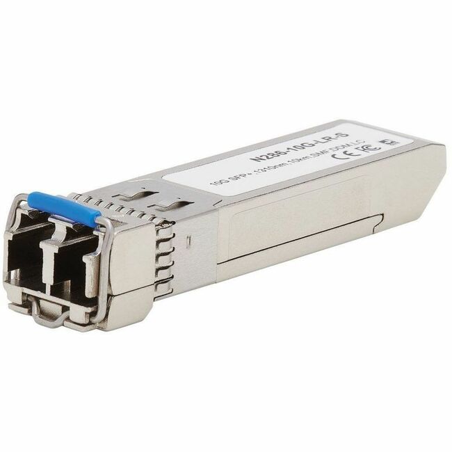 Eaton N286-10G-LR-S Tripp Lite Series Cisco-Compatible SFP-10G-LR-S SFP+ Transceiver - 10GBase-LR, DDM, Singlemode LC, 1310 nm, 10 km (6.1 mi.)