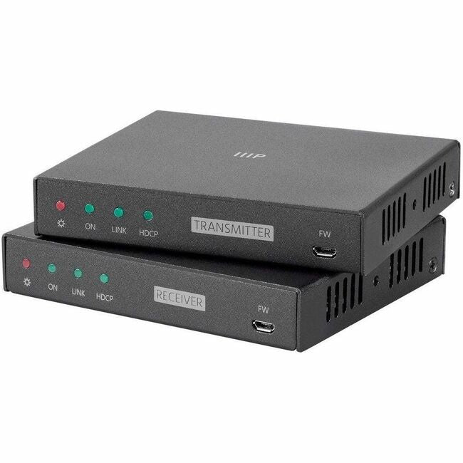 Monoprice, Inc. 21669 Monoprice Blackbird 4K HDBaseT Extender, 4K at 100m, USB KVM, HDCP 2.2, PoC, EDID