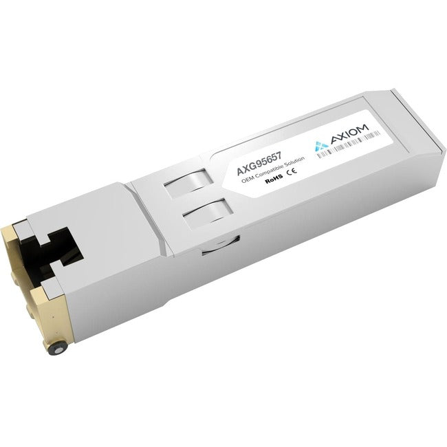 Axiom AXG95657 Transceptor SFP 1000BASE-T Axiom para Dell - 407-BBOS - Compatible con TAA