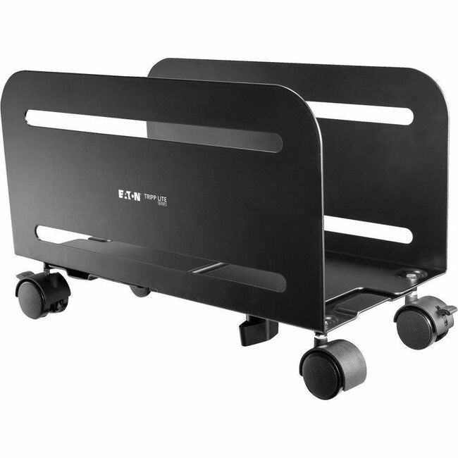 Eaton DCPU2 Tripp Lite Series Mobile CPU Caddy for Computer Towers - Width Adjustable, Locking Casters, Black