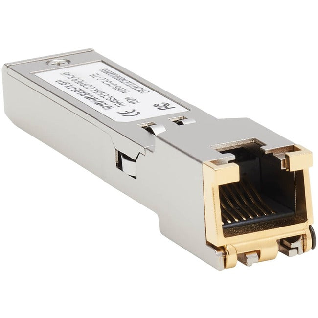 Eaton N286-01GLC-TE Transceptor SFP Compatible con Cisco Tripp Lite by Eaton GLC-TE - 10/100/1000Base-TX Cobre RJ45 Cat6 328.08 pies (100 m)