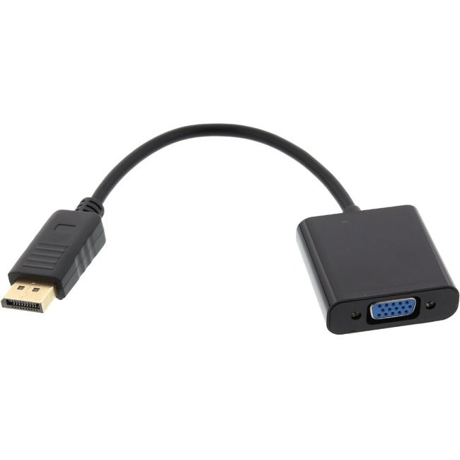 Axiom DPMVGAFK-AX DisplayPort Male to VGA Female Adapter (Black) - DPMVGAF-AX