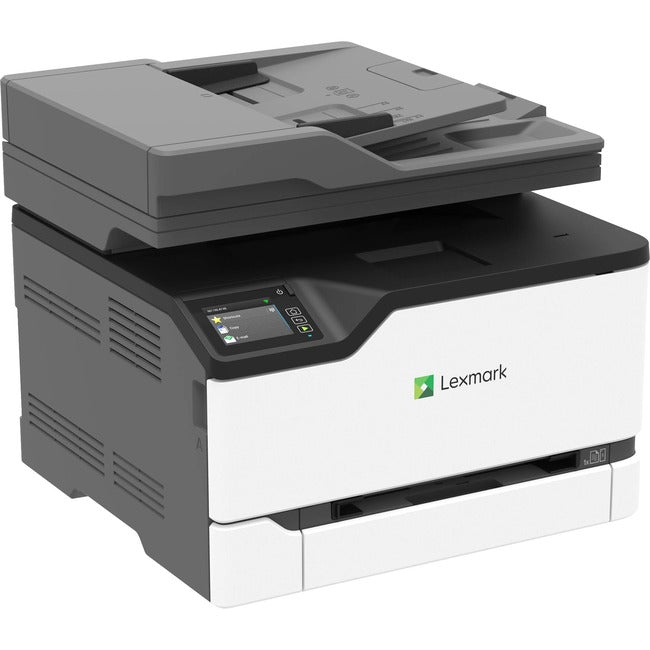 Lexmark 40N9370 CX431adw Impresora Multifuncional Láser-Color-Copiadora/Fax/Escáner-26 ppm Mono/26 ppm Color Impresión-2400x600 dpi Impresión-Impresión Dúplex Automática-75000 Páginas-251 hojas Entrada-600 dpi Escaneo Óptico-Fax Color-LAN Inalámbrica