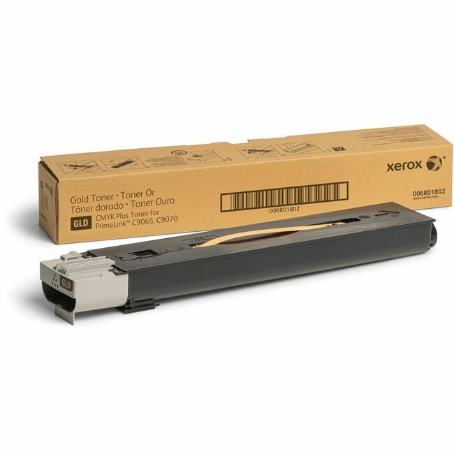 Xerox 006R01802 Cartucho de Tóner Dorado Genuino Xerox&reg; PrimeLink&reg; C9065/C9070 para Impresora a Color