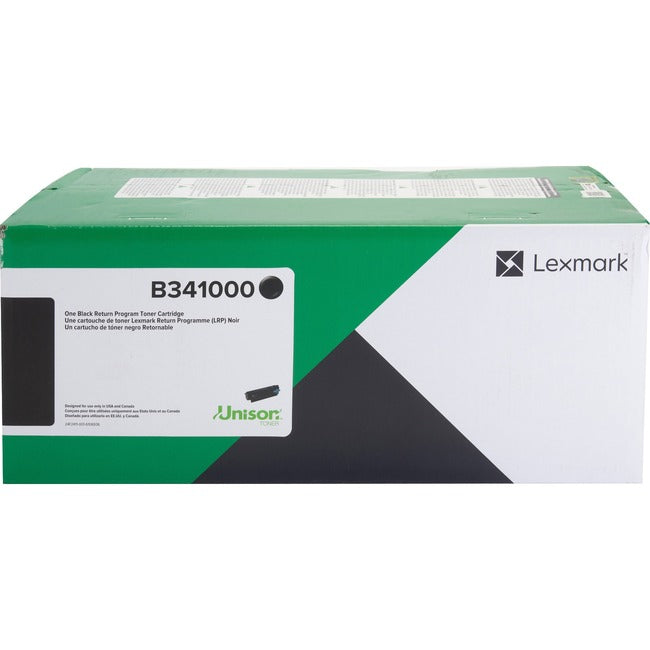 Lexmark B341000 Cartucho de Tóner Láser Original Lexmark Unison Rendimiento Estándar - Negro - 1 Pieza