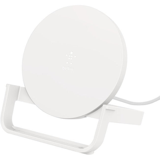 Belkin International INC WIB001TTWH Belkin BoostCharge Wireless Charging Stand 10W