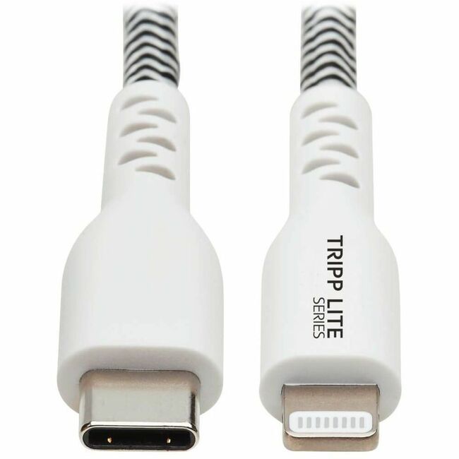 Eaton M102-003-HD Cable Tripp Lite by Eaton de Servicio Pesado USB-C a Lightning Sincronización/Carga Certificado MFi - M/M USB 2.0 3 ft. (0.91 m)