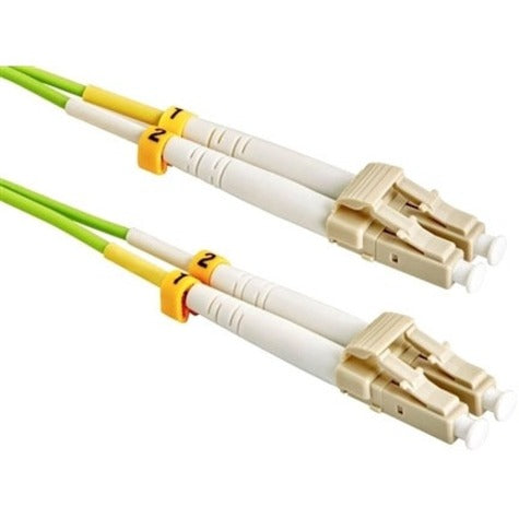 Axiom LCLCOM5MD10M-AX Cable de Fibra Óptica Axiom LC/LC Banda Ancha Multimodo Dúplex OM5 50/125 10m
