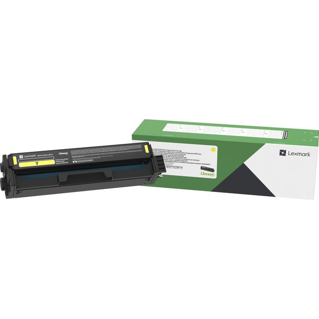 Lexmark C341XY0 Cartucho de Tóner Láser Original Lexmark Unison de Rendimiento Extra Alto - Amarillo - 1 Pieza