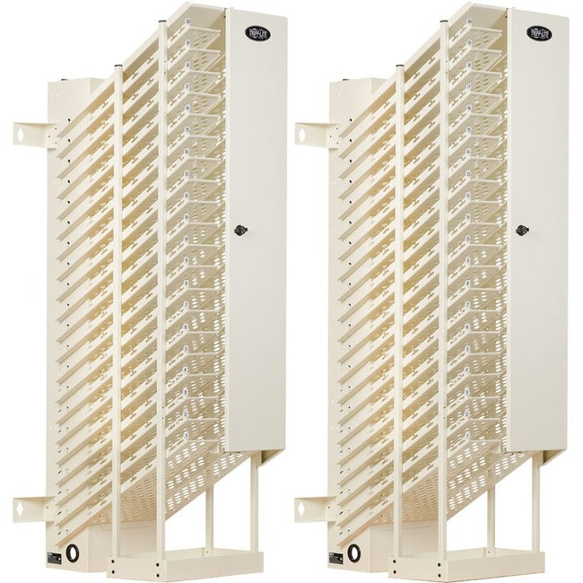Eaton CST40AC Tripp Lite by Eaton Torres de Carga AC para 20 Dispositivos para Chromebooks - Marco Abierto Blanco Paquete de 2 (40 Dispositivos en Total)