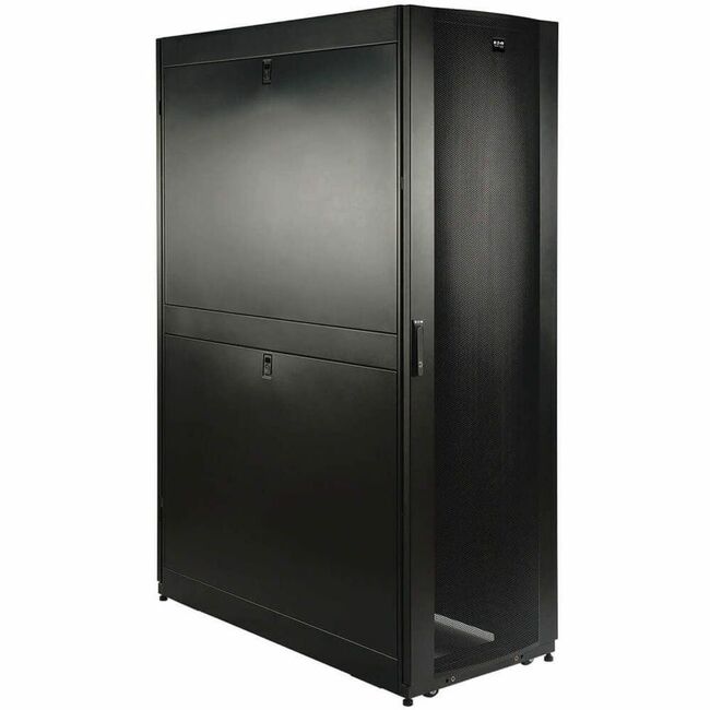Eaton SR45UBDP48 Tripp Lite by Eaton Rack de Servidor 45U Extra-Profundo - Profundidad de 48 in. (1219 mm) Puertas y Paneles Laterales Incluidos