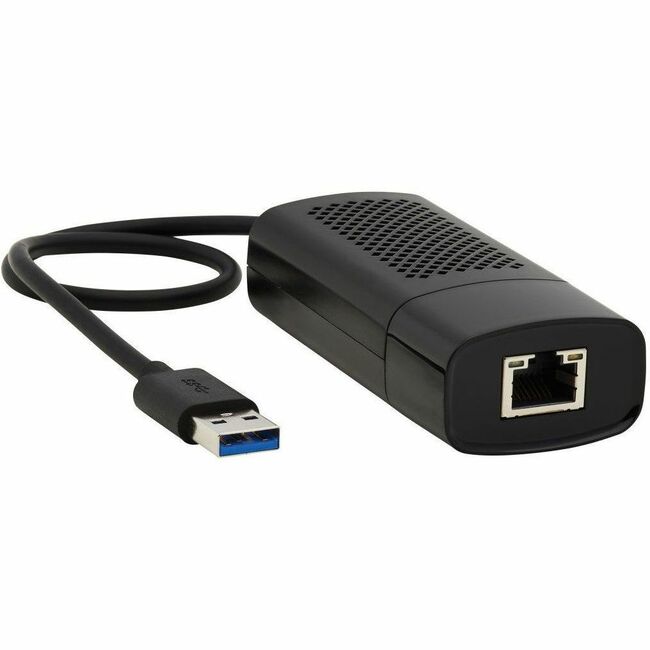 Eaton U336-06N-2P5-B Tripp Lite Series USB to RJ45 Gigabit Ethernet Network Adapter (M/F) - USB 3.1 Gen 1, 2.5 Gbps Ethernet, Black