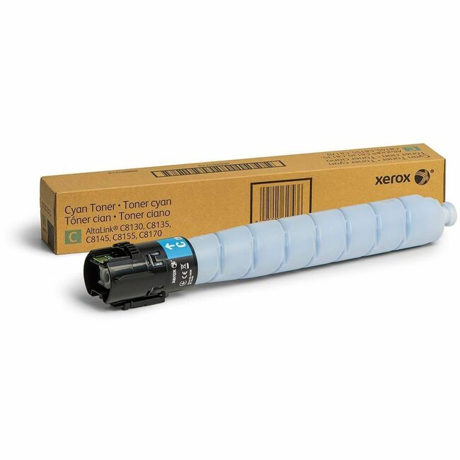 Xerox 006R01747 Cartucho de Tóner Cian Genuino Xerox&reg; AltaLink&reg; Serie C8100 Impresoras Multifunción Color / Serie C8200 Impresoras Multifunción Color