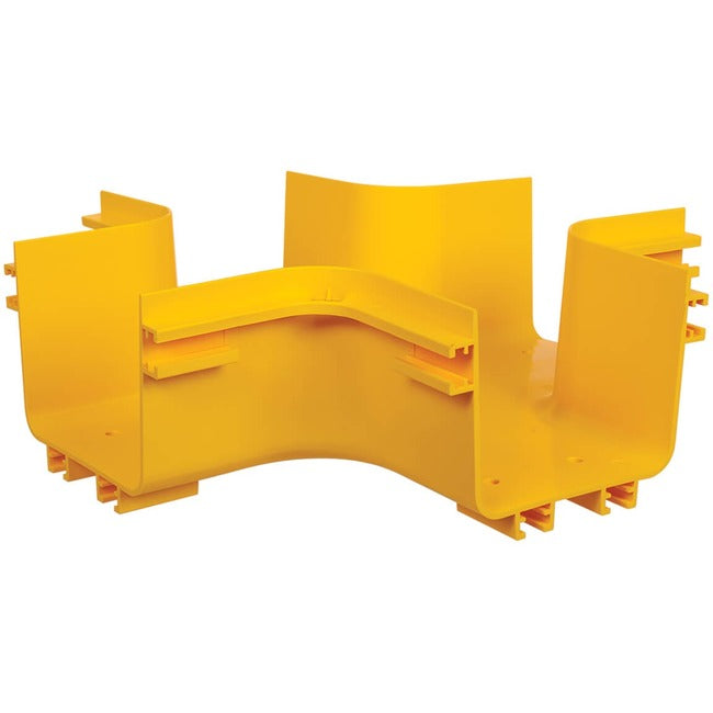 Eaton SRFC5JUNT4 Tripp Lite Series Empalme Horizontal de 4 Vías sin Herramientas para Sistema de Enrutamiento de Fibra, 120 mm (5 in.)