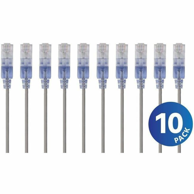 Monoprice, Inc. 33268 Cable de Red Monoprice SlimRun Patch UTP Categoría 6a